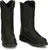 Justin Mens Dorsal 11in Waterproof Onyx Leather Work Boots