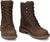 Justin Mens Rush 8in WP Comp Toe Pecan Leather Work Boots