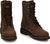 Justin 8in WP ST Mens Brown Drywall Leather Work Boots