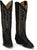 Justin Womens Evelyn Coal Leather Cowboy Boots