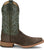 Justin Mens Fergus 11in Roughout Chocolate Leather Bent Rail Cowboy Boots