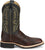 Justin Mens Trainor 11in Western Cognac Leather Bent Rail Cowboy Boots