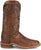 Justin Womens Peyton 11in Western Amber Leather Bent Rail Cowboy Boots