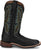 Justin Womens Shay 11in Western Black Leather Bent Rail Cowboy Boots