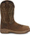Justin Mens Nitread 11in WP CT Taupe Leather Work Boots