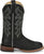 Justin Womens Miss Ellie Midnight Leather Frontier Cowboy Boots