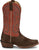 Justin Mens Jimmy 13in Western Russett/Red Leather Frontier Cowboy Boots