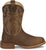 Justin Mens Wild Bill 11in Western Khaki Leather Frontier Cowboy Boots