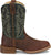 Justin Mens Wild Bill 11in Western Brown Leather Frontier Cowboy Boots