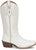 Justin Womens Rae Bright White Leather Cowboy Boots