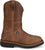 Justin Mens Ames 11in Walnut Leather Work Boots