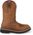 Justin Mens Ames 11in ST WP Walnut Cowhide Work Boots