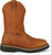 Justin Mens Lafayette 11in Steel Toe Cinnamon Cowhide Work Boots