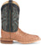 Justin Mens Moseley Cognac/Green FQ Ostrich Cowboy Boots