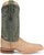 Justin Mens Chisolm 13in Vintage Tan FQ Ostrich Cowboy Boots