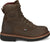 Justin Mens Rivot 8in Steel Toe Hickory Leather Work Boots