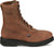 Justin Mens Livestock Aged Brown Leather Work Boots