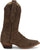 Justin Womens Fancy Mocha Suede Cowboy Boots