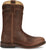 Justin Womens Holland Brown Leather Cowboy Boots