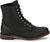 Justin Mens Drennan 7in Lacer-Up Roper Black Leather Work Boots