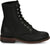 Justin Mens McKean 7in Lace-Up Roper Black Leather Work Boots