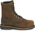 Justin Mens Pulley 8in MetGuard WP CT Whiskey Leather Work Boots