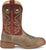 Justin Mens Pickett 11in Western Greige Leather Cowboy Boots