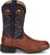 Justin Mens Roswell 11in Brandy Leather Cowboy Boots