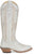 Justin Womens Evelyn Vintage Ivory Leather Cowboy Boots