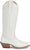 Justin Womens Evelyn Snow White Leather Cowboy Boots
