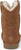 Justin Womens Heidi 8in Chestnut Shearling Cowboy Boots