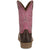 Justin Womens Demeter Walnut Leather Cowboy Boots