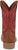 Justin Mens Canter Roasted Cognac Water Buffalo Cowboy Boots