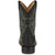 Justin Mens Zeke 11in Western Black Leather Cowboy Boots