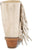 Justin Womens Bev 7in Bootie Bone Suede Fringe Ankle Boots