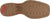 Justin Mens Canter Roasted Cognac Water Buffalo Cowboy Boots