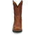 Justin Mens Lafayette 11in Cinnamon Leather Work Boots