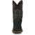Justin Mens Rustle Coal Cowhide Cowboy Boots