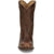 Justin Womens Holland Brown Leather Cowboy Boots