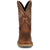 Justin Mens Daywork 11in Waterproof Pecan Water Buffalo Work Boots