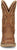Justin 11in ST Mens Saddle Tan Rush Leather Work Boots