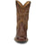 Justin Mens Conroe 11in Kango Tobac Smooth Ostrich Cowboy Boots
