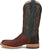 Justin Mens Doc Bar AQHA Brandy Full Quill Ostrich Cowboy Boots