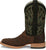 Justin Mens King AQHA Kango Tobac Full Quill Ostrich Cowboy Boots