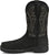 Justin Mens Nitread 11in WP CT Black Leather Work Boots
