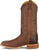 Justin Mens Boston 13in Whitetail Deer Chocolate Leather CPX Cowboy Boots
