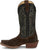 Justin Mens Cowboy Town 13in Western Chocolate Suede Frontier Cowboy Boots