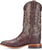 Justin Mens Reposado 12in Chocolate Lizard Skin George Strait Cowboy Boots