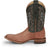 Justin Mens Haggard 11in Tan Caiman George Strait Cowboy Boots