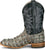 Justin Mens Ocean View 11in Slate Pirarucu George Strait Cowboy Boots